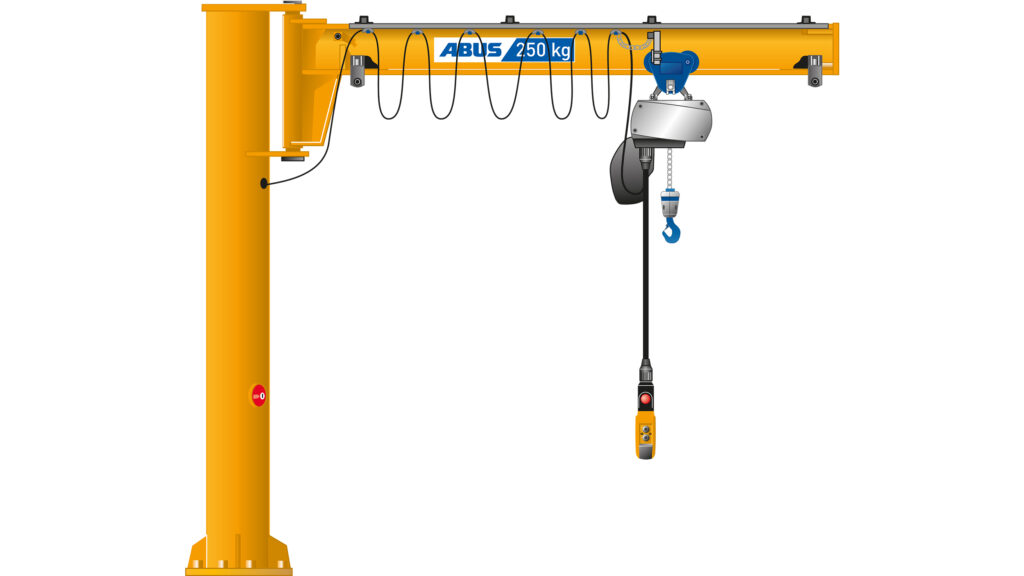 ABUS pelarsvängkran LSX